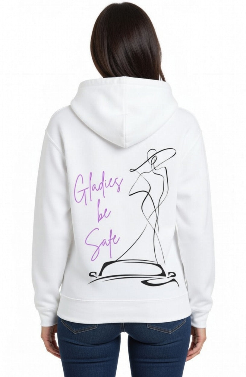 Hoodie Unisexe - Be Safe White