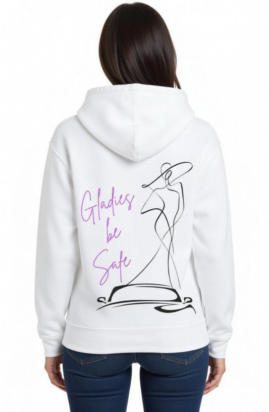 Hoodie Unisexe - Be Safe White